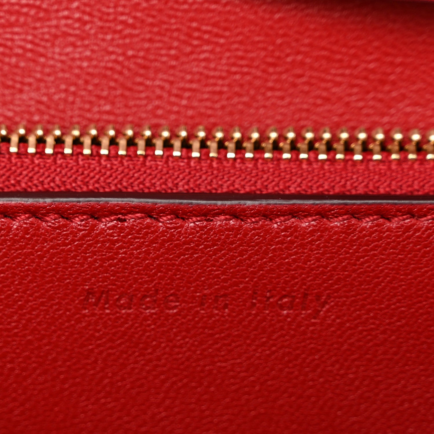Celine Box Calfskin Medium Classic Box Flap Bag Dark Brick 7 of 13