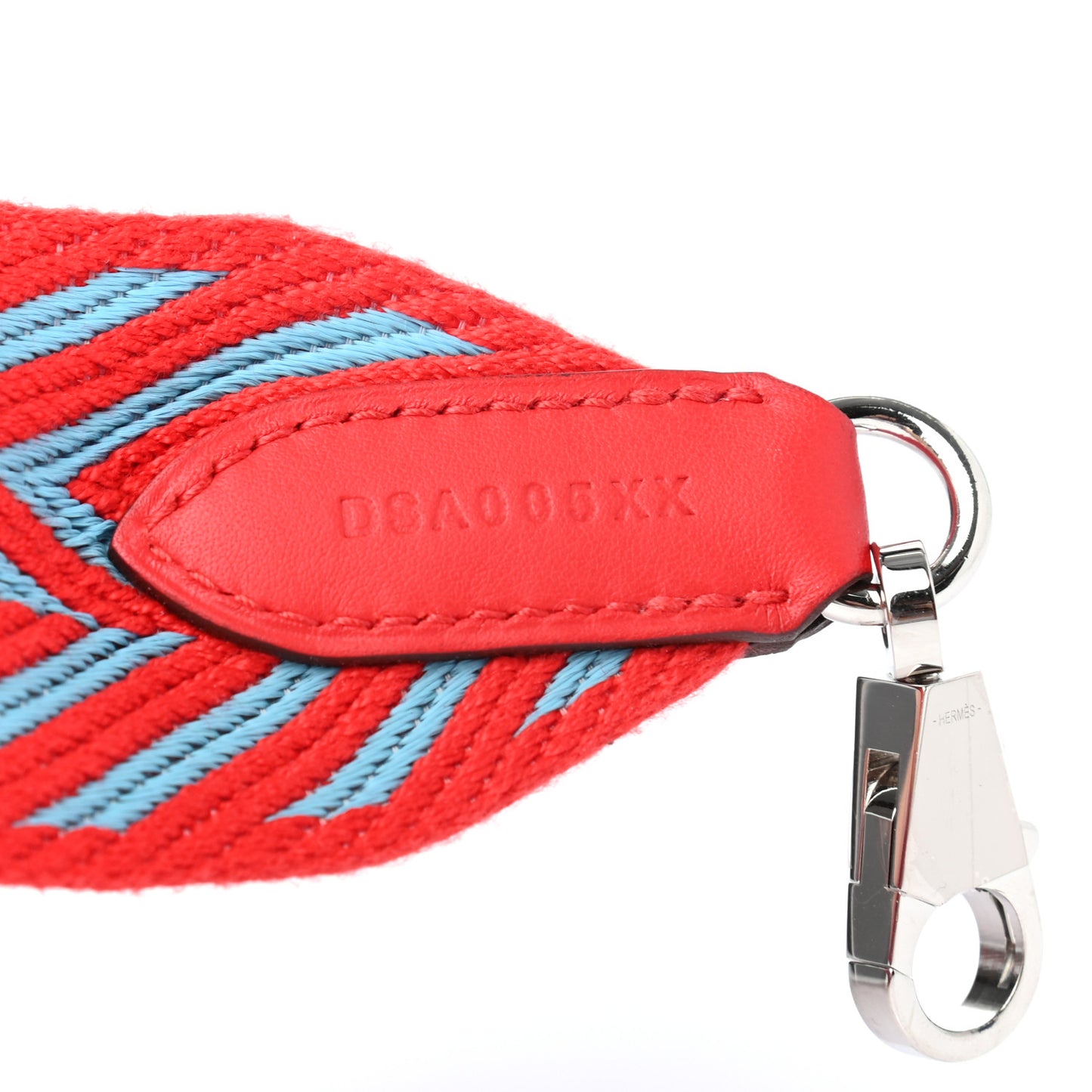 Toile Swift 50mm Sangle ZigZag Shoulder Strap Rouge De Coeur Bleu Du Nord