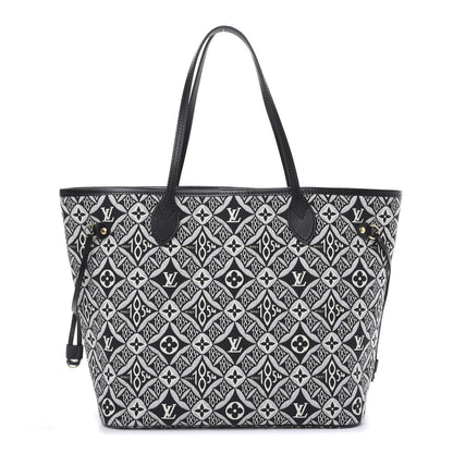 Louis Vuitton Jacquard Since 1854 Neverfull MM Grey 1 of 10