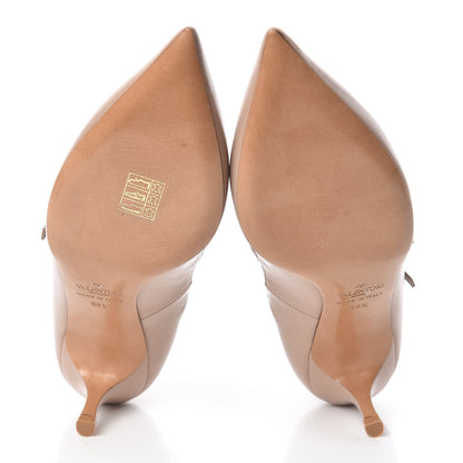 Valentino Garavani Nappa Love Latch 50mm Pumps 38.5 Poudre 8 of 11