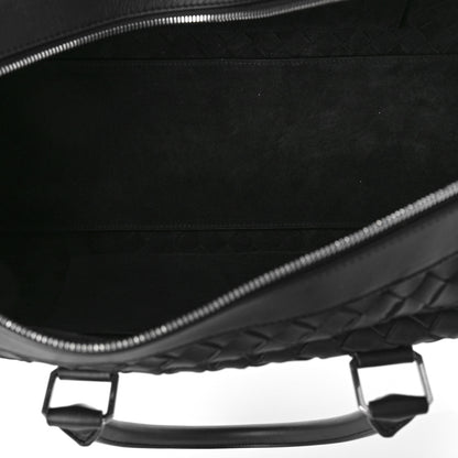Bottega Veneta Nappa Intrecciato Duffle Bag Black 5 of 11