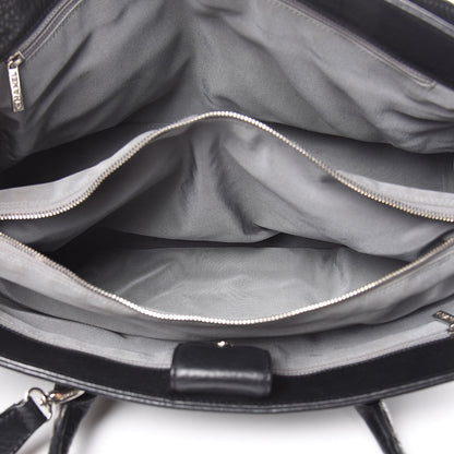 Chanel Calfskin XL Cerf Executive Shopper Tote Black 8 of 24