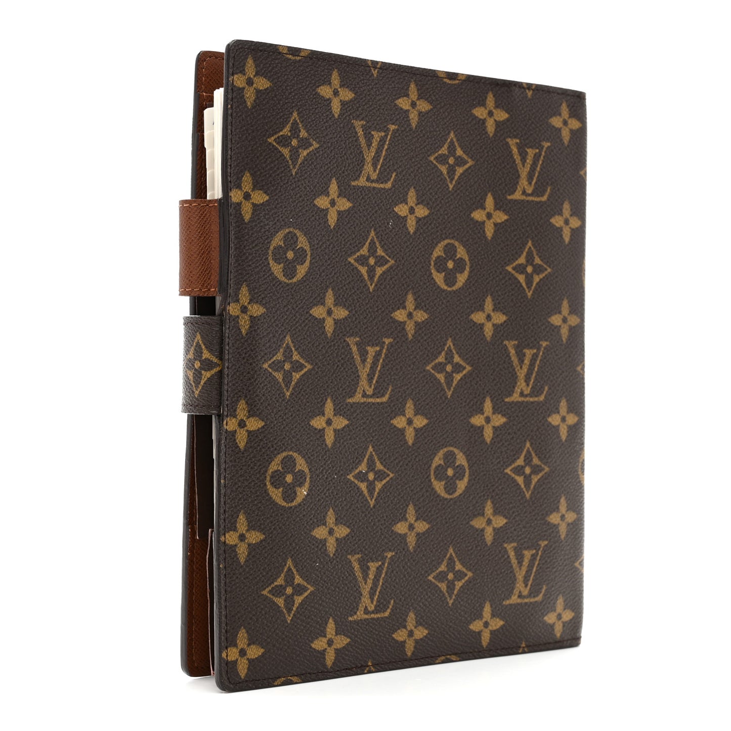 Monogram Large Ring Agenda Cover
