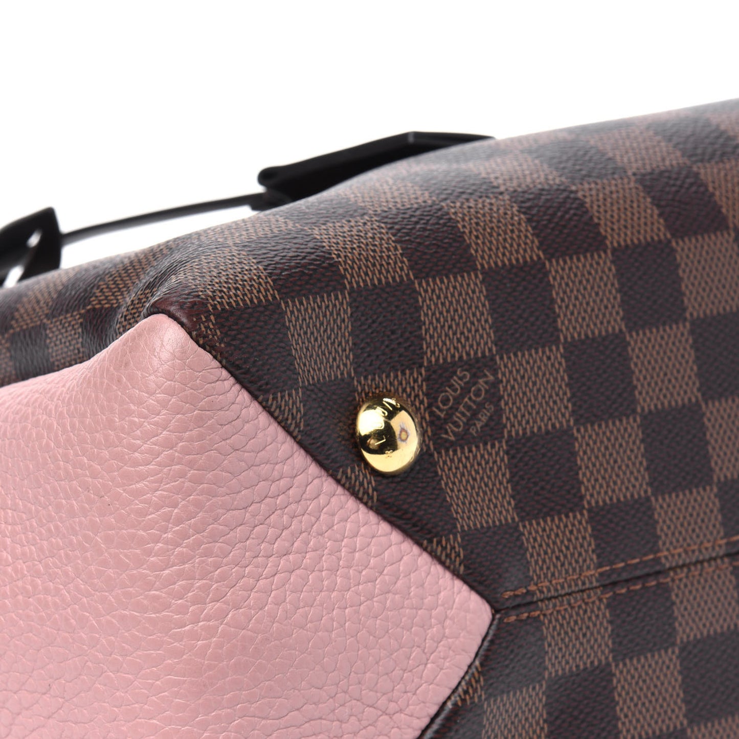 Damier Ebene Cuir Taurillon Brittany Magnolia