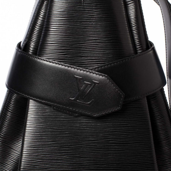 Louis Vuitton Epi Sac D'Epaule Black 6 of 10