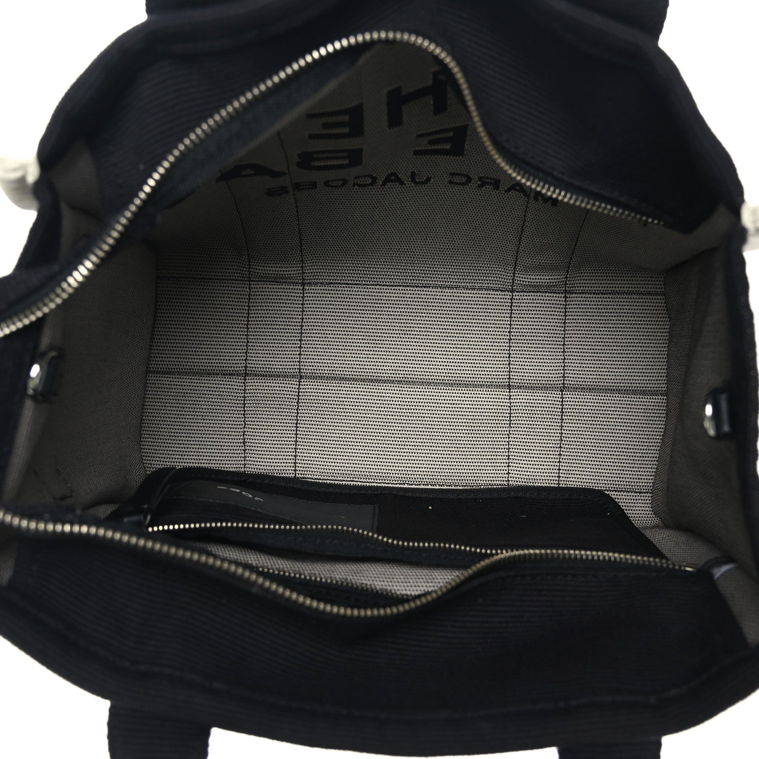 Marc Jacobs Jacquard Medium The Traveler Tote Bag Black 5 of 8