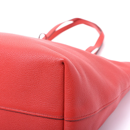 Prada Vitello Phenix Tote Rosso 6 of 10