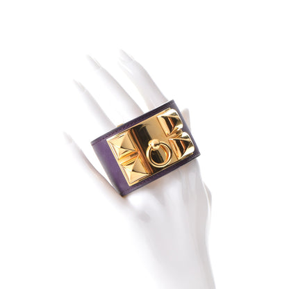 Hermes Swift Collier De Chien CDC Bracelet S Ultraviolet 2 of 8