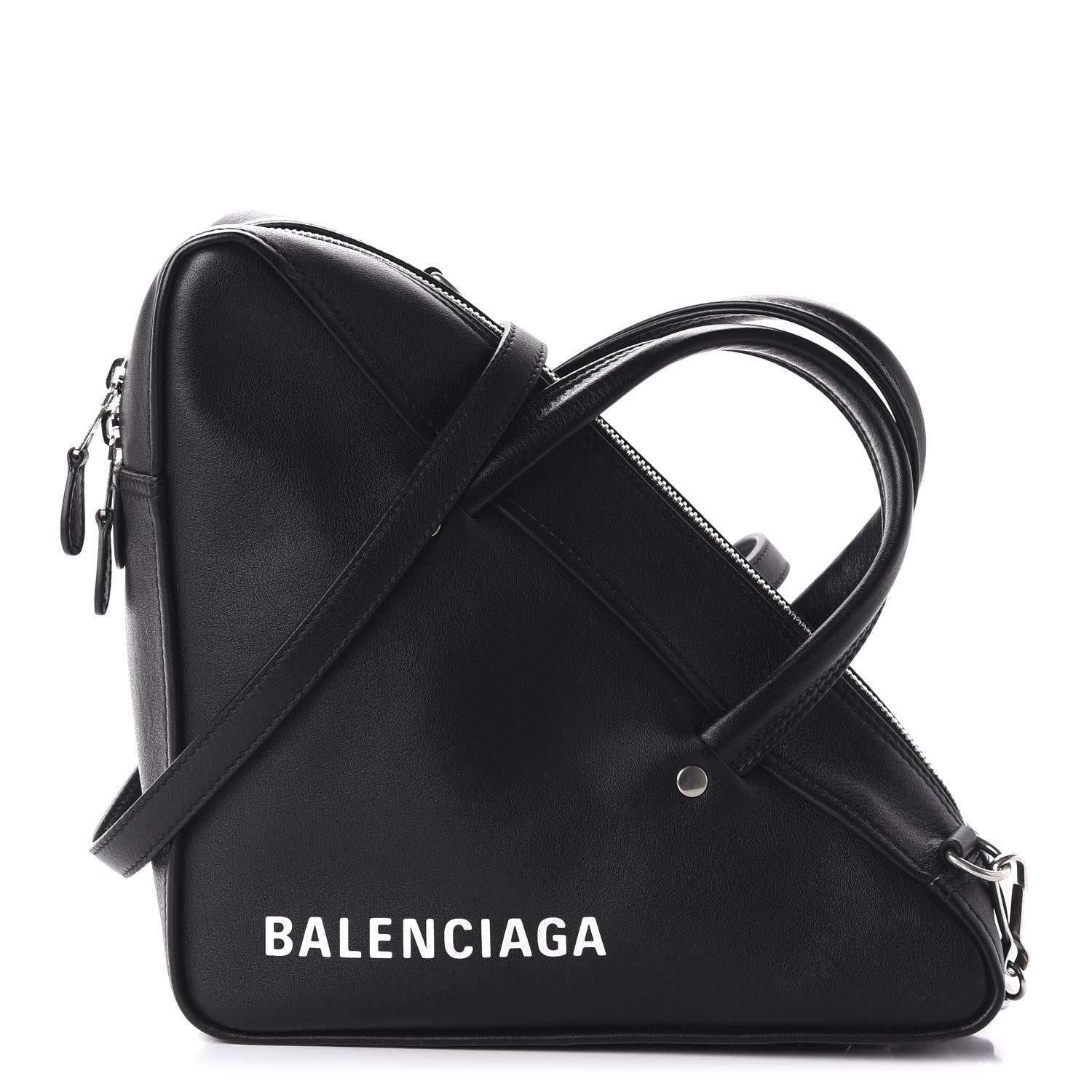 Balenciaga Calfskin S Triangle Duffle Black 1 of 9