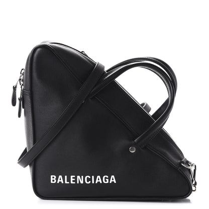 Balenciaga Calfskin S Triangle Duffle Black 1 of 9