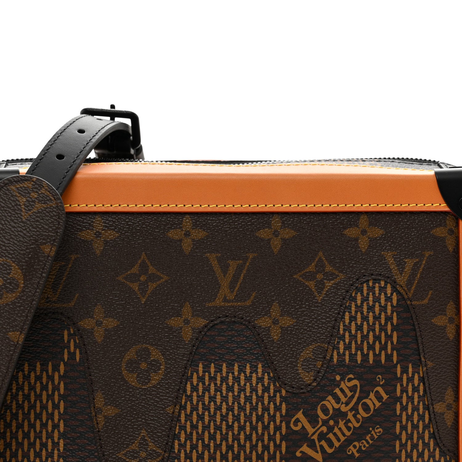 Louis Vuitton X NIGO Giant Damier Ebene Monogram Soft Trunk 5 of 9