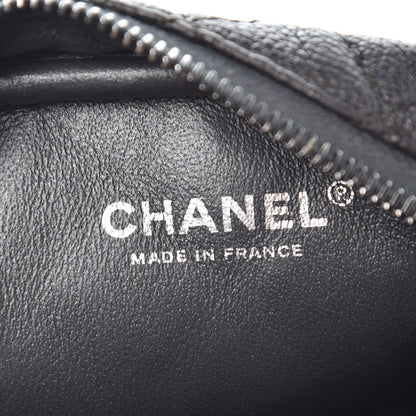 Chanel Grained Calfskin Quilted Reissue Camera Case Black 7 of 7