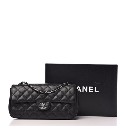 Chanel Caviar Quilted East West Flap Black 11 of 11