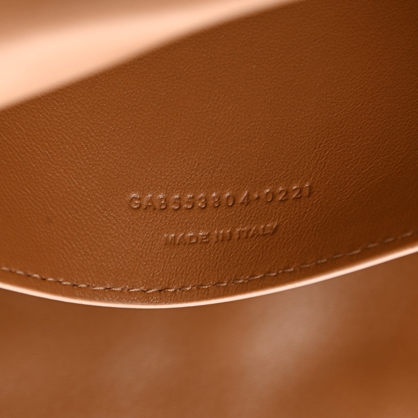 Smooth Calfskin Suede Medium Reversible Monogram Kate Satchel Light Ochre