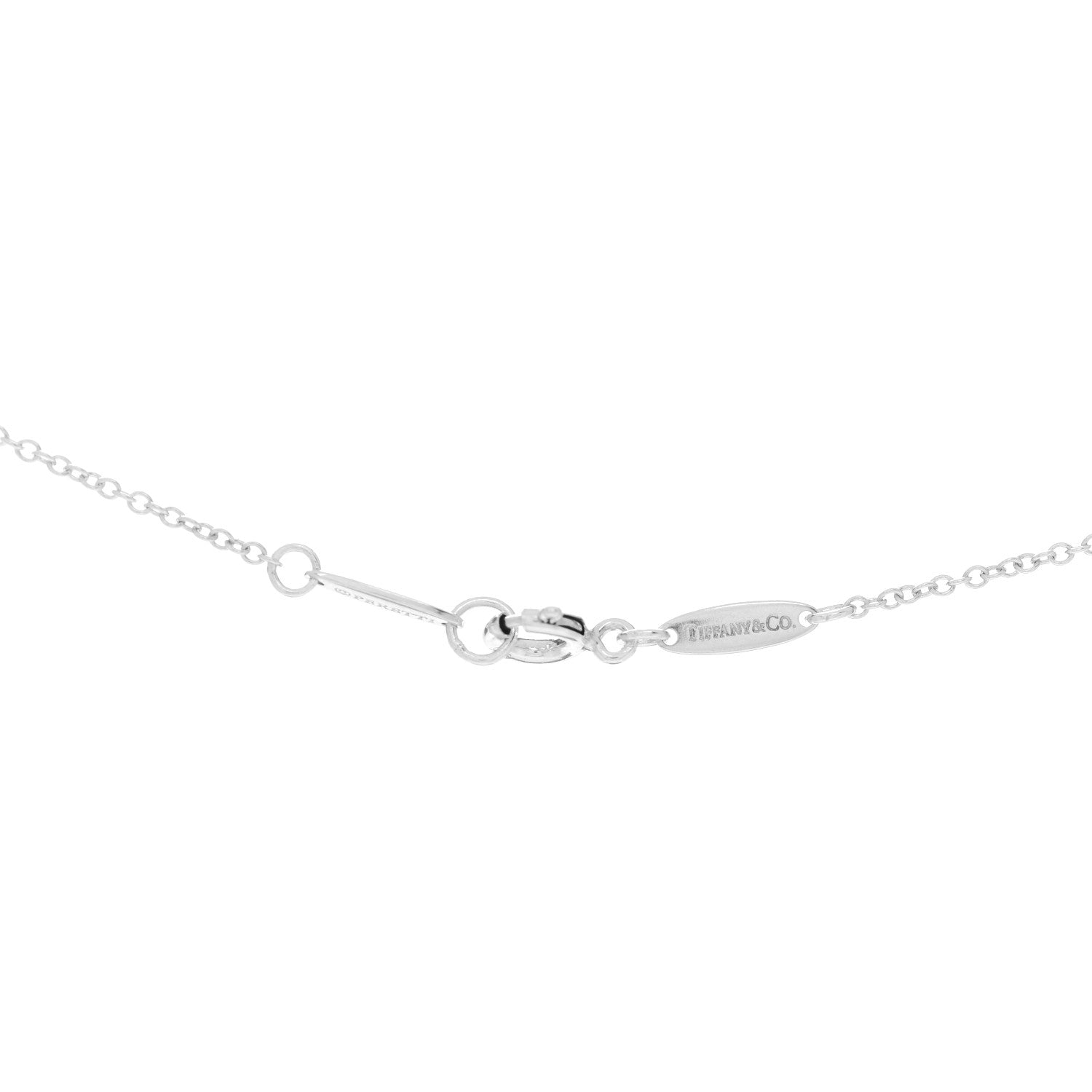 Tiffany Sterling Silver 11mm Elsa Peretti Open Heart Pendant Necklace 4 of 4