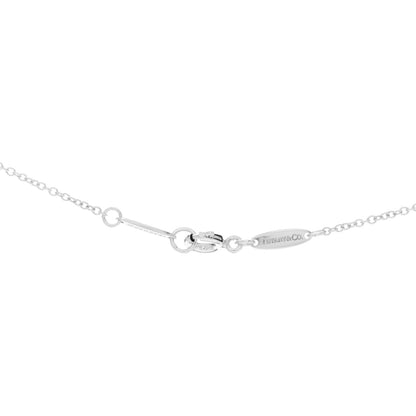 Tiffany Sterling Silver 11mm Elsa Peretti Open Heart Pendant Necklace 4 of 4