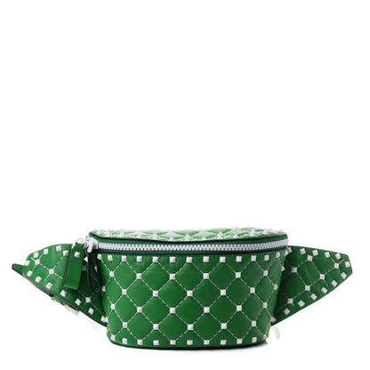 Valentino Garavani Nappa Free Rockstud Spike Belt Bag Peppermint 1 of 4