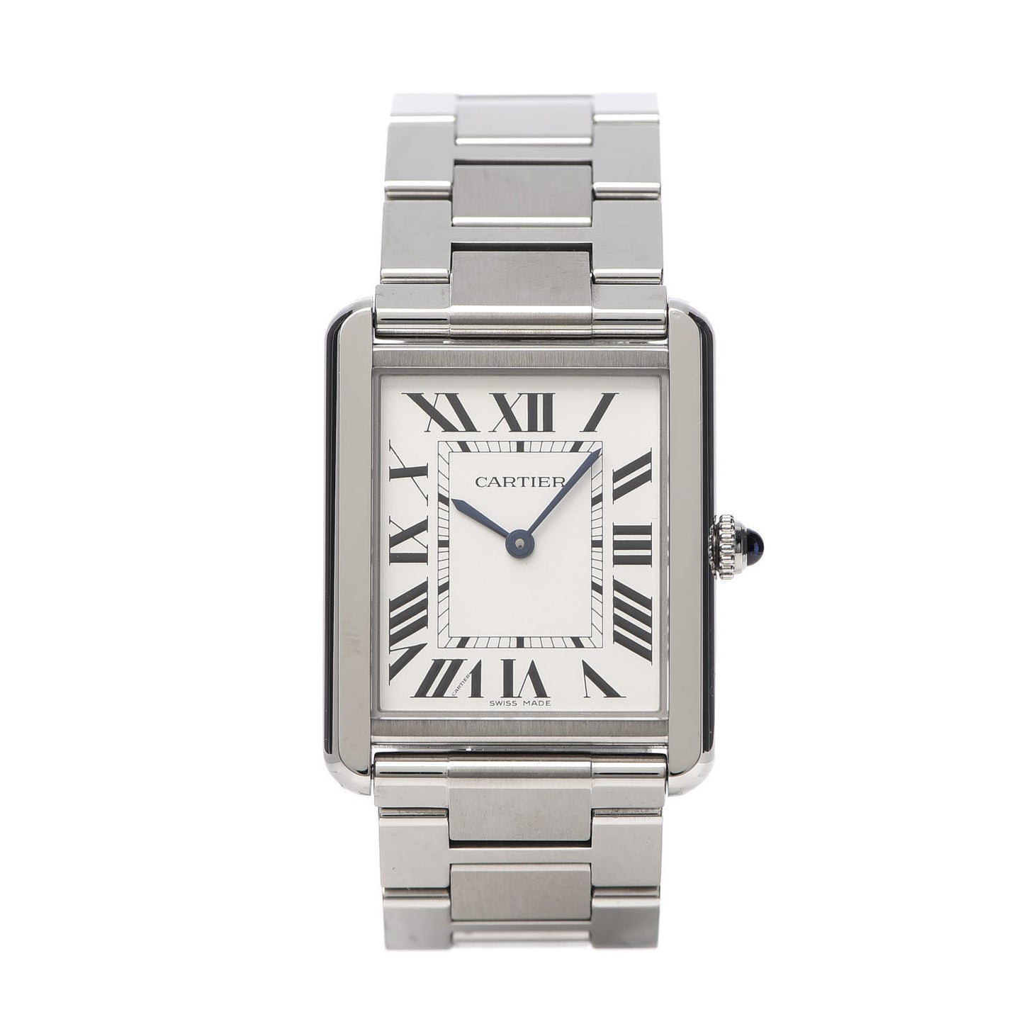 Stainless Steel 27mm Tank Solo Quartz Watch