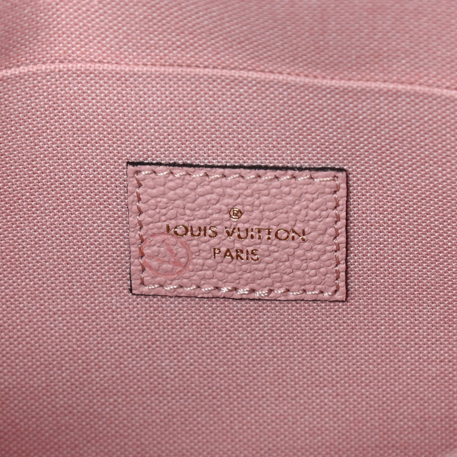 Louis Vuitton Empreinte Pochette Felicie Chain Wallet Rose Poudre 10 of 11