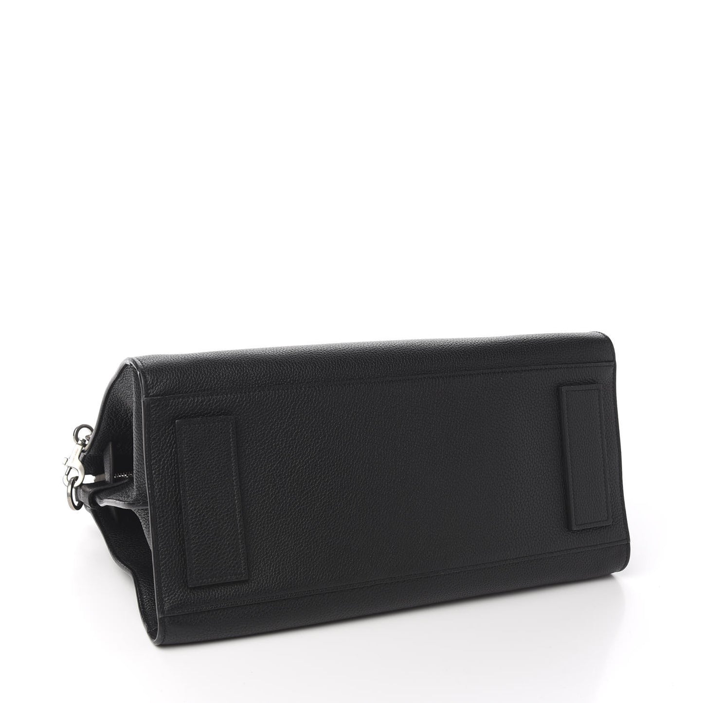 Grained Calfskin Small Supple Sac De Jour Duffle Black