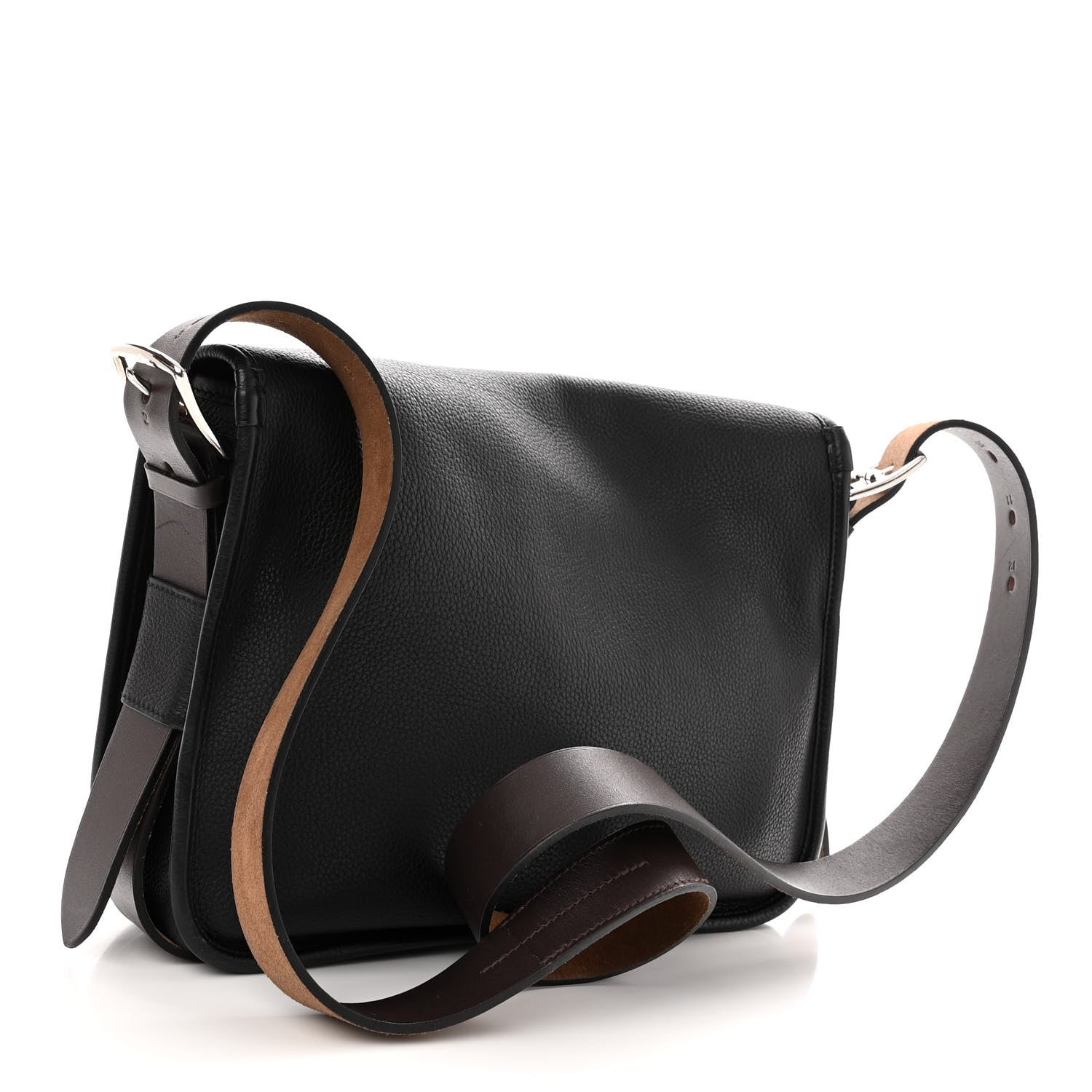 Hermes Veau Alamo Barda 35 Black 3 of 10