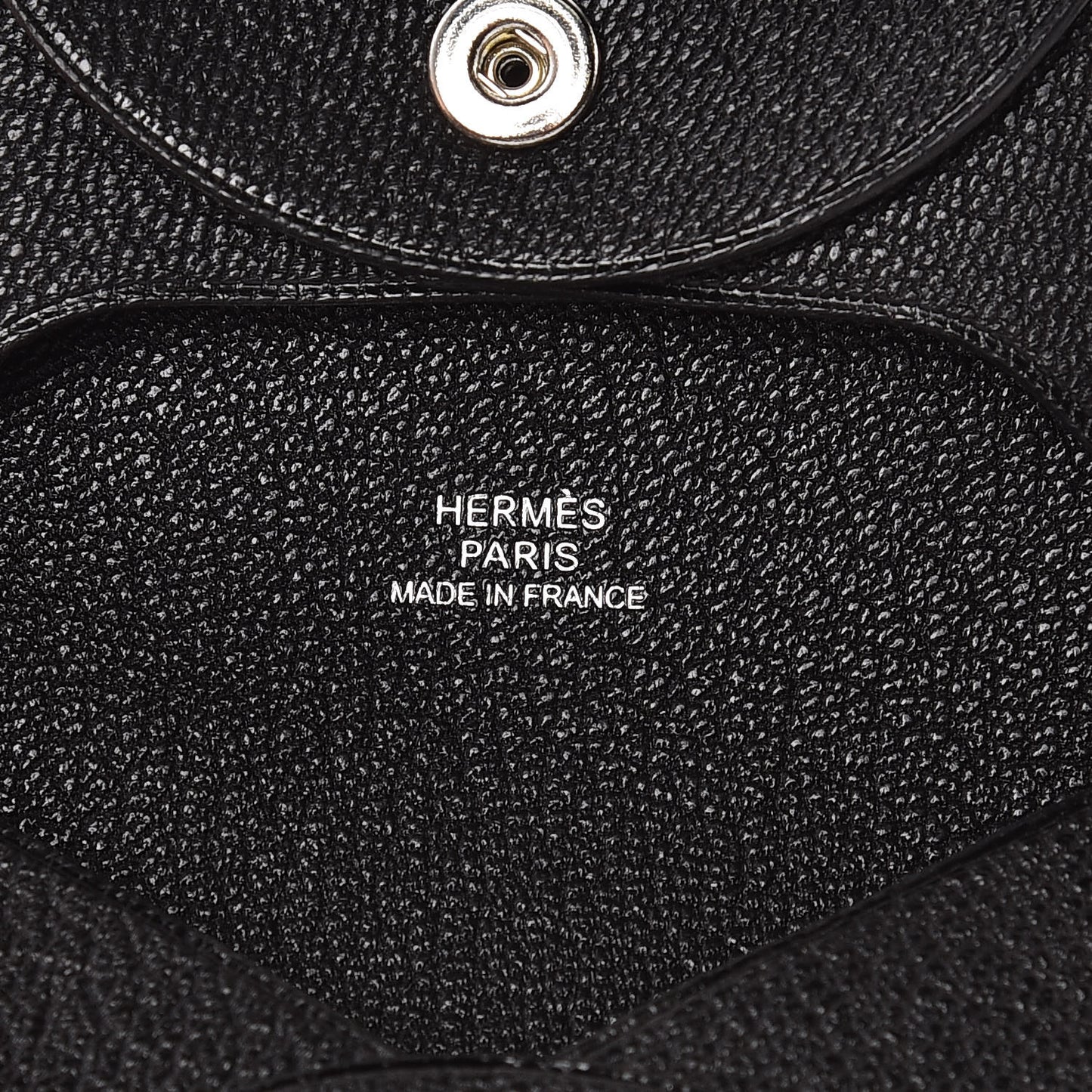 Chevre Mysore Bastia Coin Purse Black