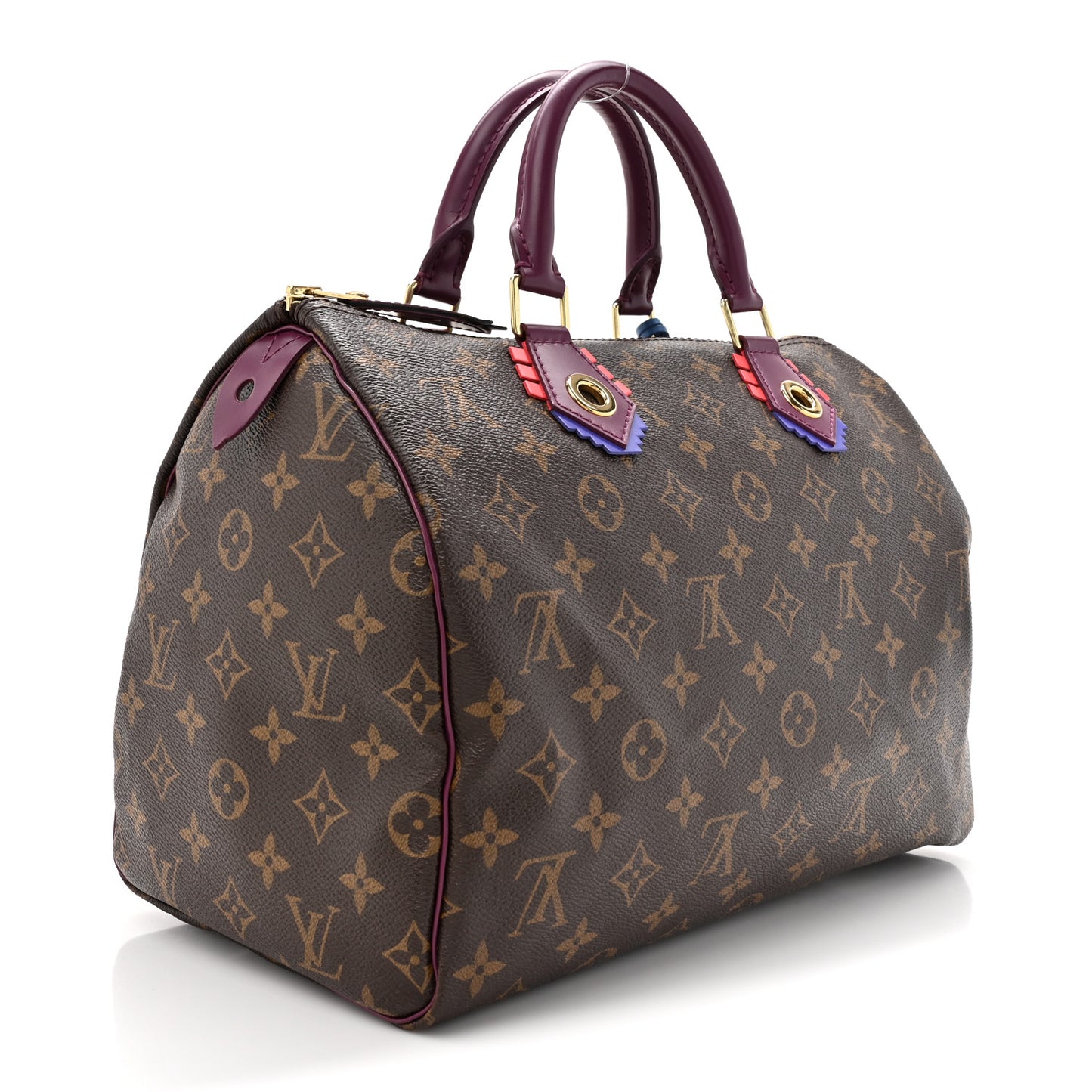 Monogram Totem Speedy 30 Magenta