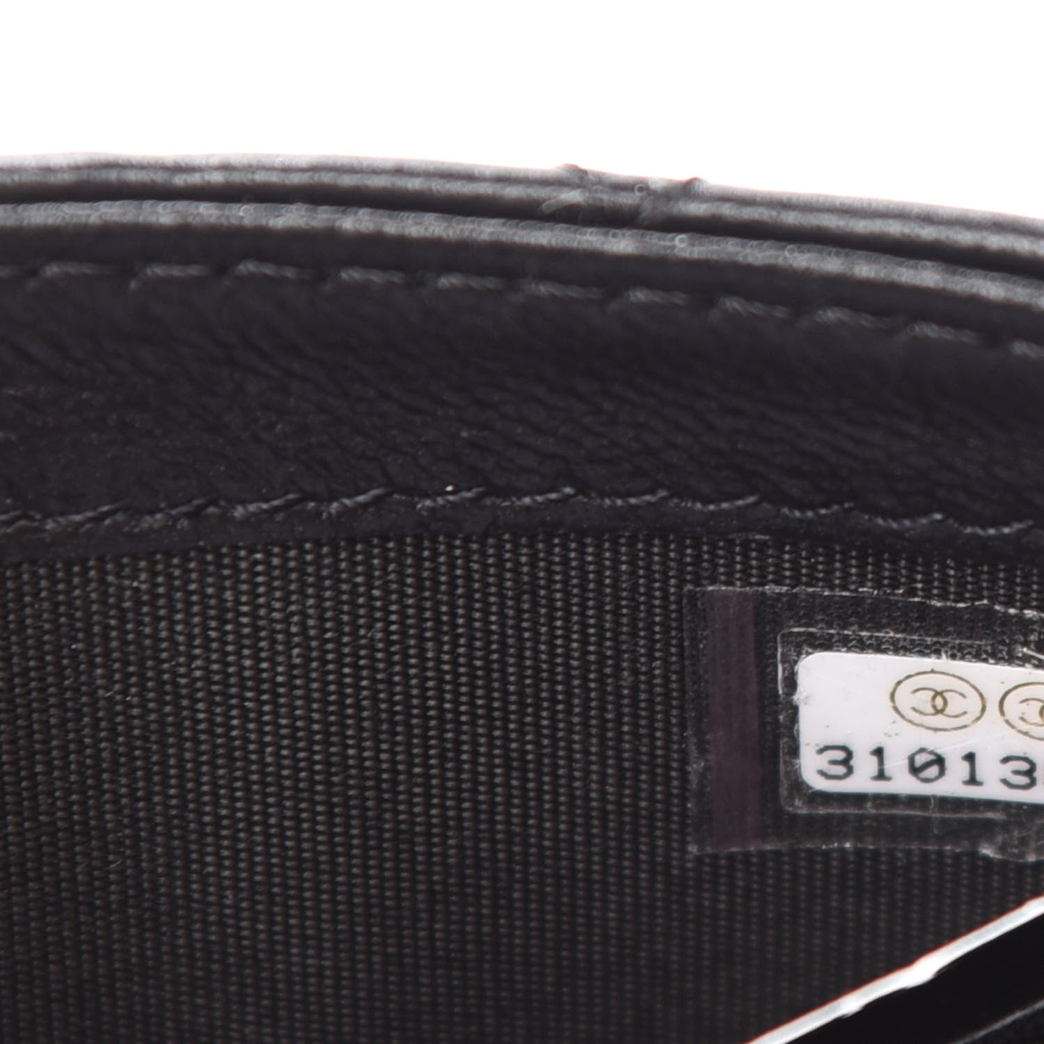 Chanel Lambskin Quilted Mini Trendy CC Chain Wallet Black 9 of 11