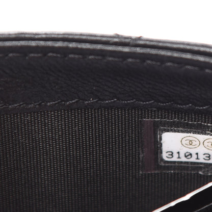 Chanel Lambskin Quilted Mini Trendy CC Chain Wallet Black 9 of 11