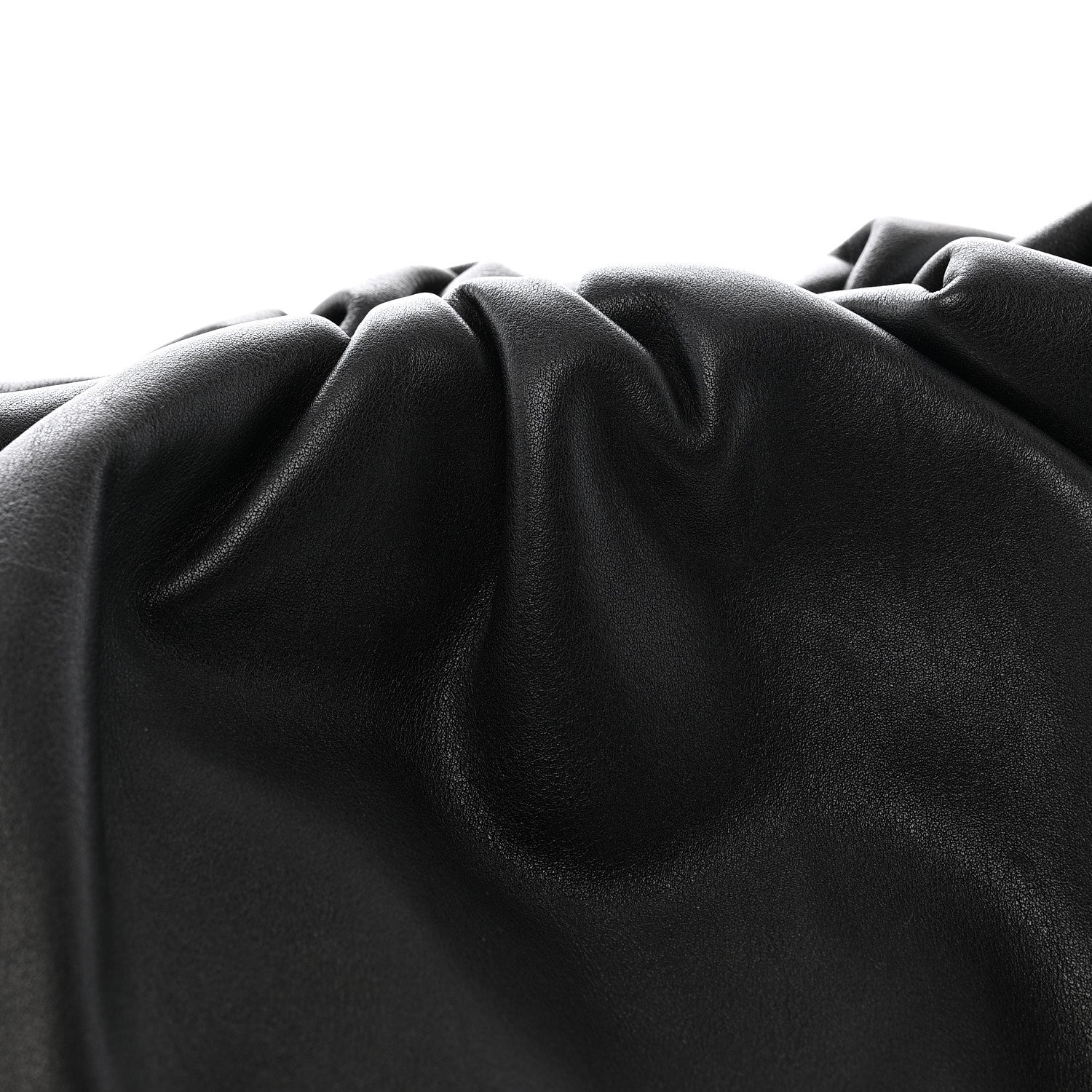 Bottega Veneta Smooth Butter Calf The Pouch Oversized Clutch Black 10 of 11