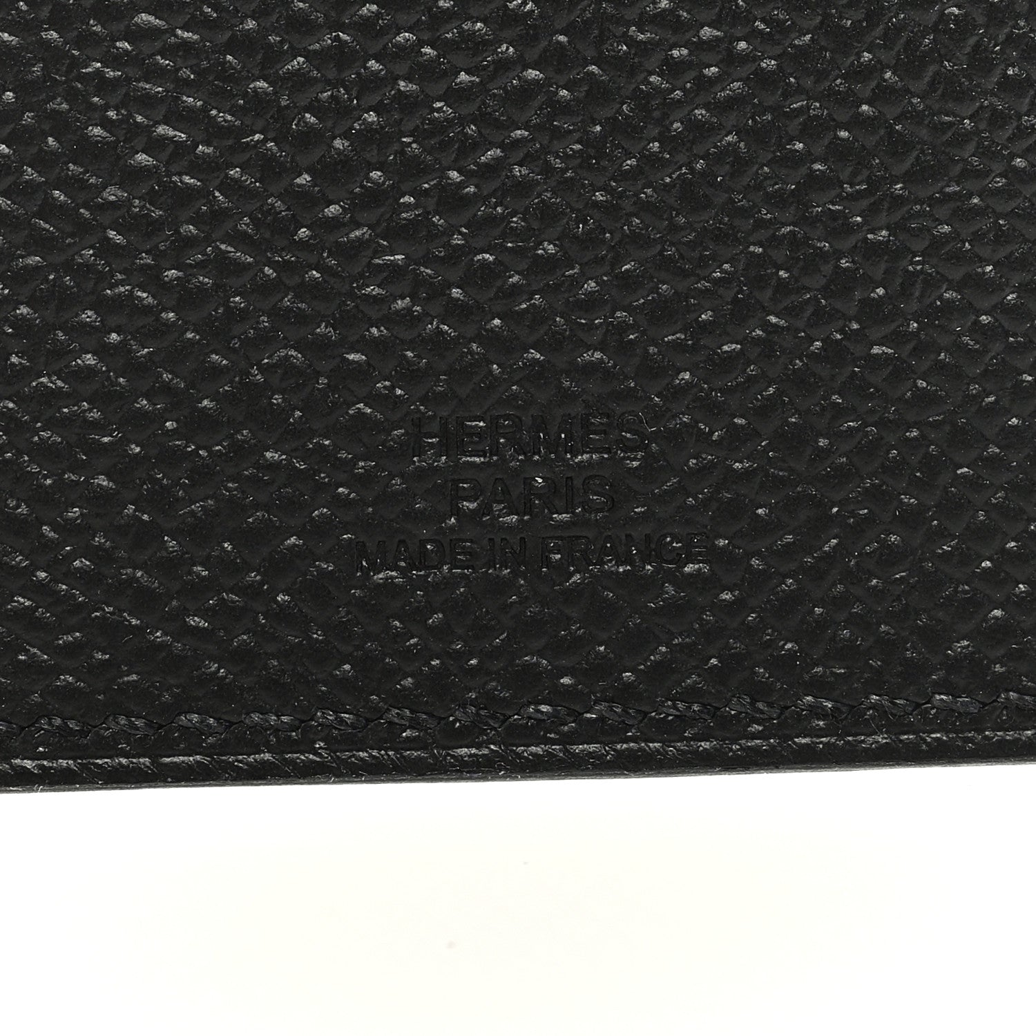 Hermes Epsom Tarmac PM Passport Holder Black 6 of 6