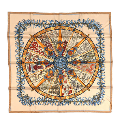 Hermes Silk Aux Pays Des Epices Scarf 90 1 of 5