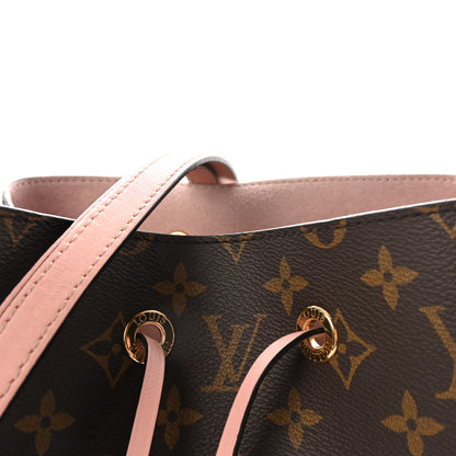 Louis Vuitton Monogram Neonoe MM Rose Poudre 7 of 9