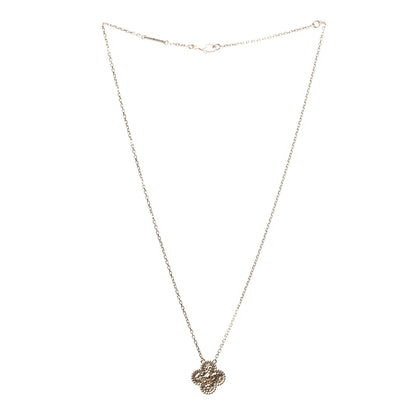 Van Cleef & Arpels 18K Yellow Gold Vintage Alhambra Pendant Necklace 3 of 7