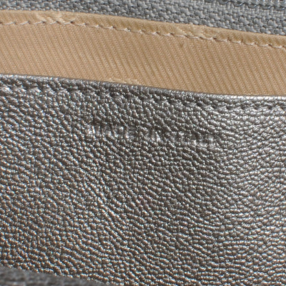 Chanel Goatskin Wallet On Chain WOC Silver 7 of 8
