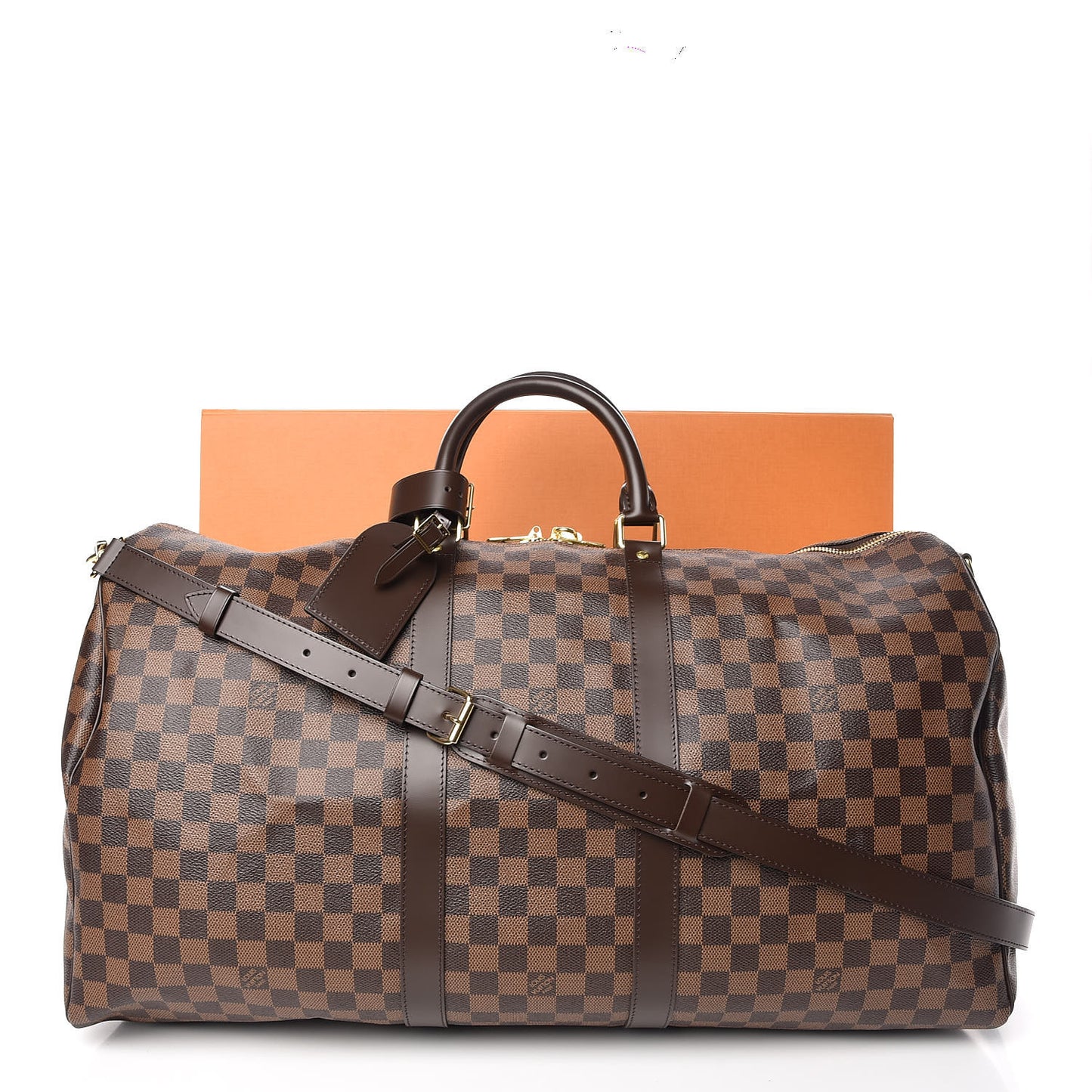 Damier Ebene Keepall Bandouliere 55