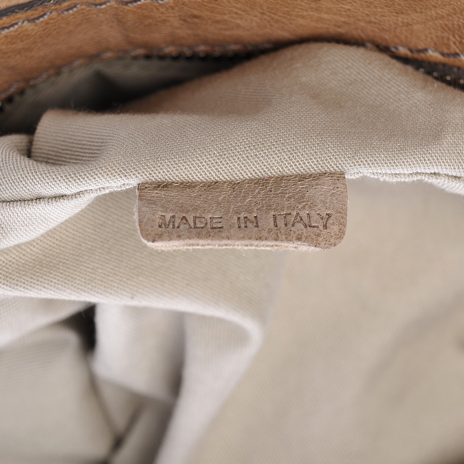 Givenchy Wrinkled Lambskin Medium Nightingale Tan 9 of 15