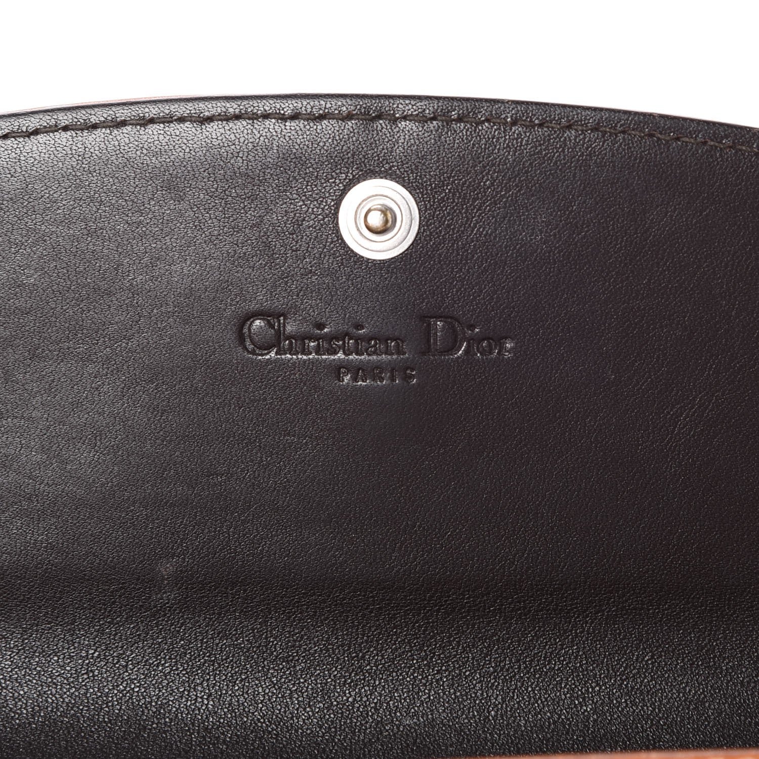 Christian Dior Monogram Trotter Romantique Heart Charm Wallet Light Brown 6 of 16