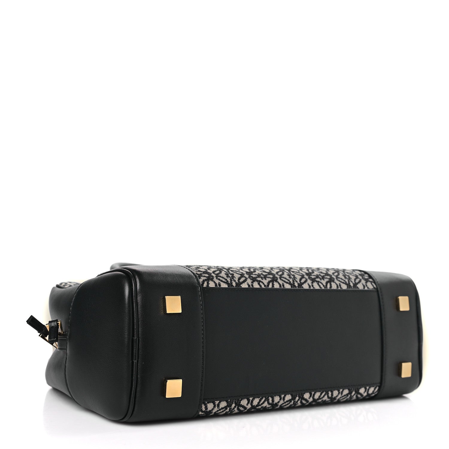 Loewe Jacquard Anagram Calfskin Amazona 28 Black Navy 4 of 8