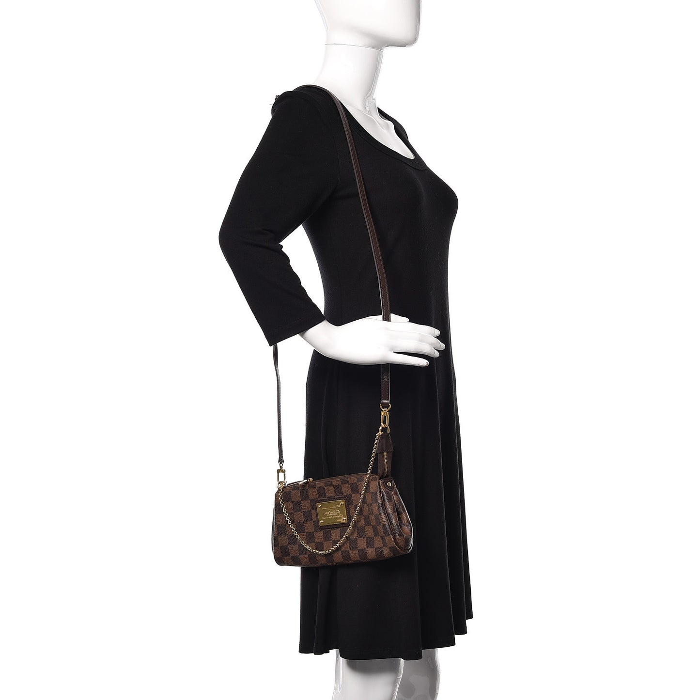 Damier Ebene Eva Clutch