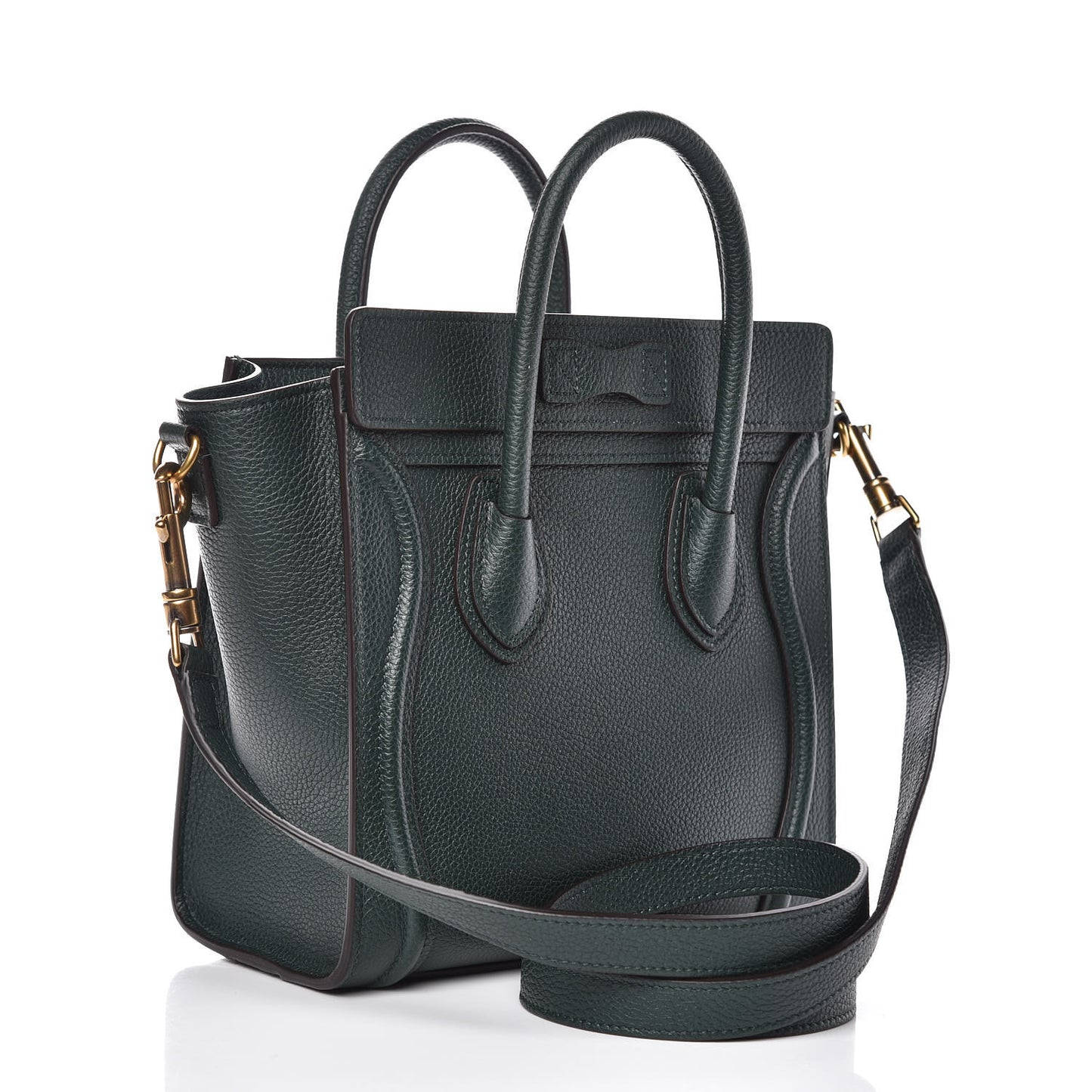 Drummed Calfskin Nano Luggage Amazone