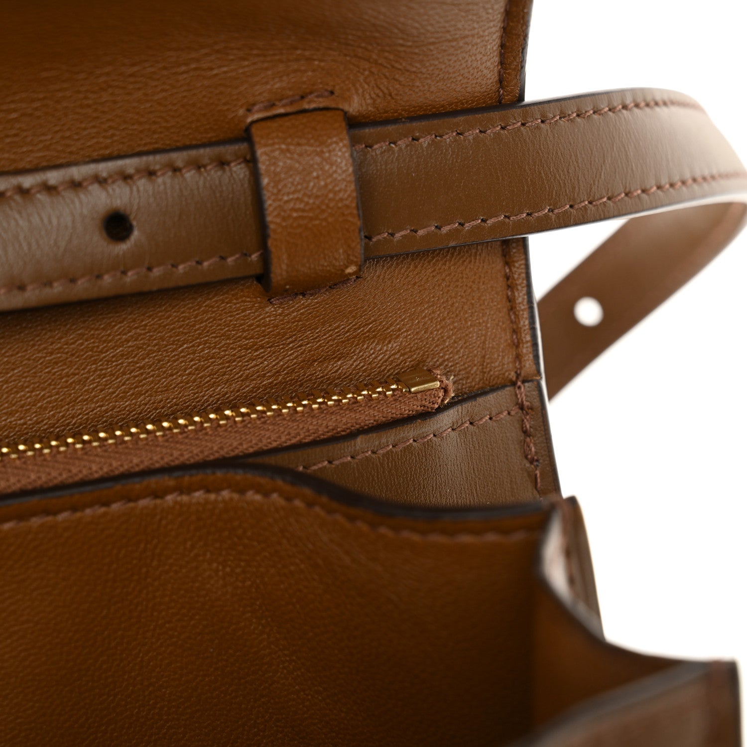 Celine Box Calfskin Medium Classic Box Flap Bag Camel 12 of 15