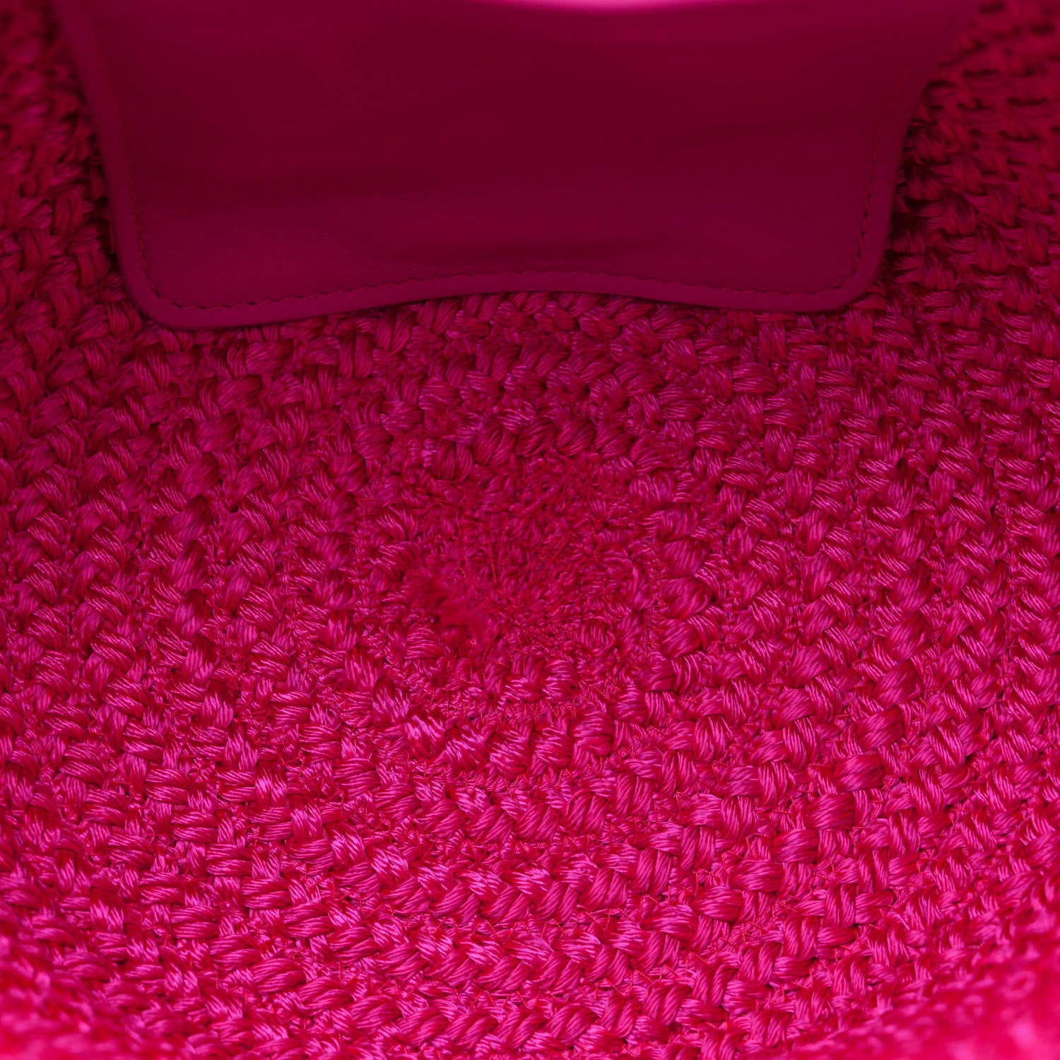 Balenciaga Nylon Lambskin Woven Small Ibiza Basket With Strap Lipstick Pink 5 of 10