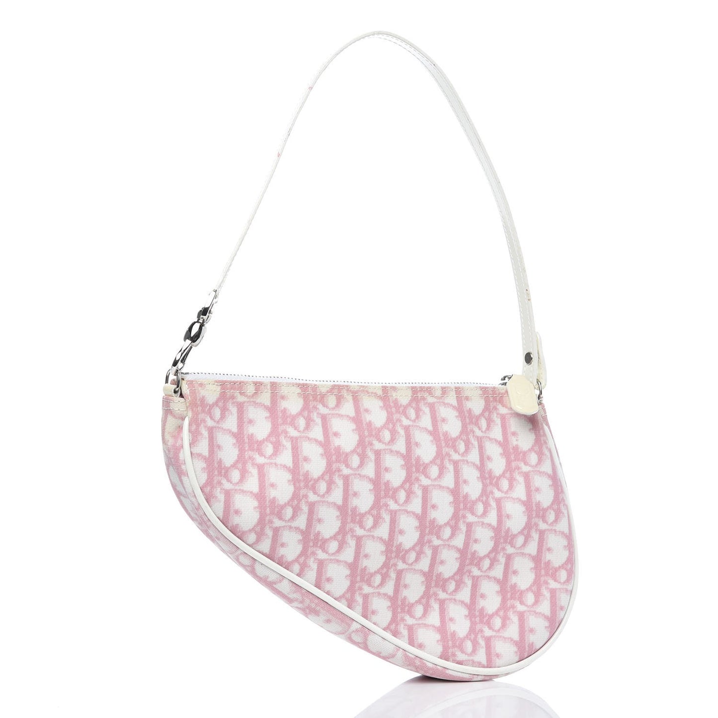 Monogram Mini Saddle Pochette Pink