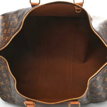 Louis Vuitton Monogram Keepall Bandouliere 55 4 of 12