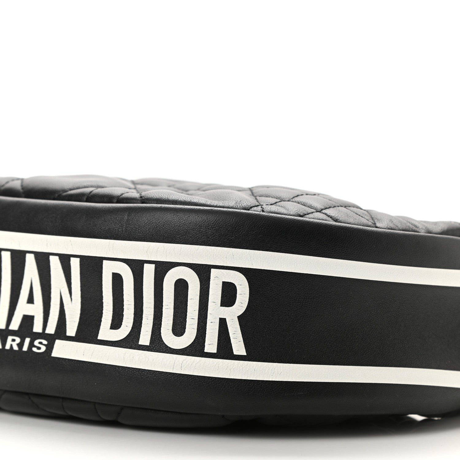 Christian Dior Lambskin Cannage Medium Dior Vibe Hobo Bag Black 11 of 12