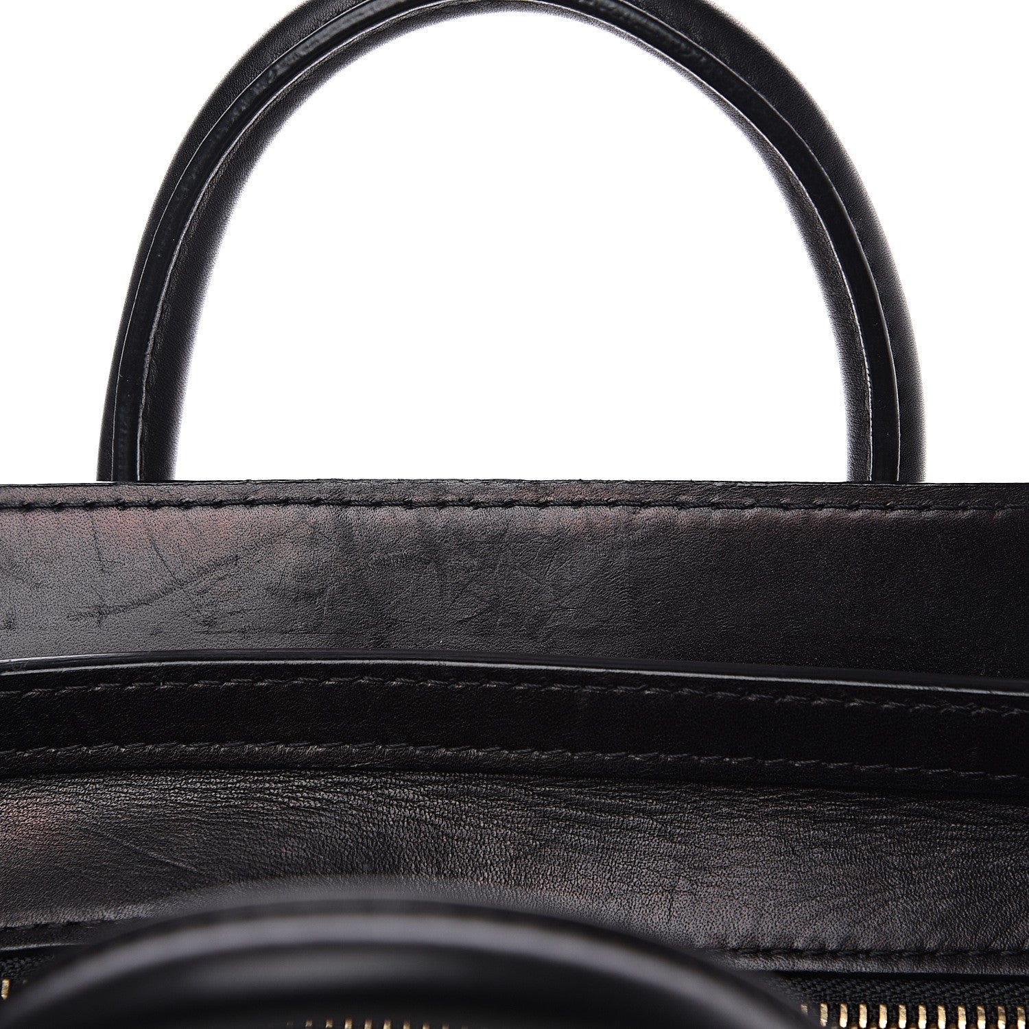 Celine Bullhide Calfskin Nubuck Nano Tri-Color Luggage Light Taupe 8 of 14