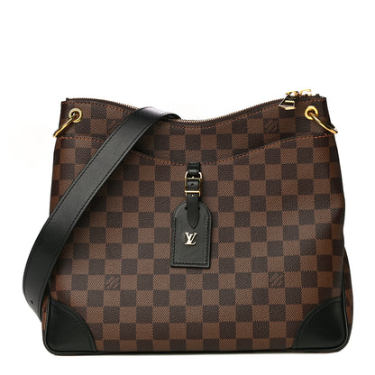 Louis Vuitton Damier Ebene Odeon MM Black 1 of 10