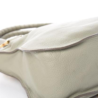 Chloe Calfskin Medium Marcie Satchel Baobab Green 8 of 19