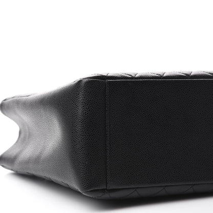 Chanel Caviar Quilted Grand Shopping Tote GST Black 6 of 10